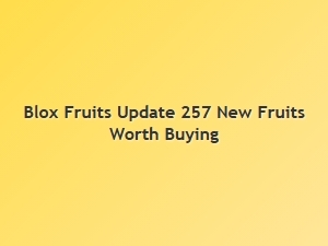 Update 257: Which New Blox Fruits Are Worth Buying?