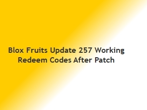 Blox Fruits Update 257: Working Redeem Codes After Patch